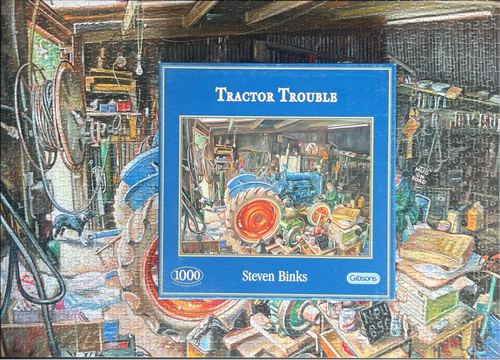Tractor Trouble 🟦 - Gibsons puzzle collectible [Barcode 5012269060676] - Main Image 4