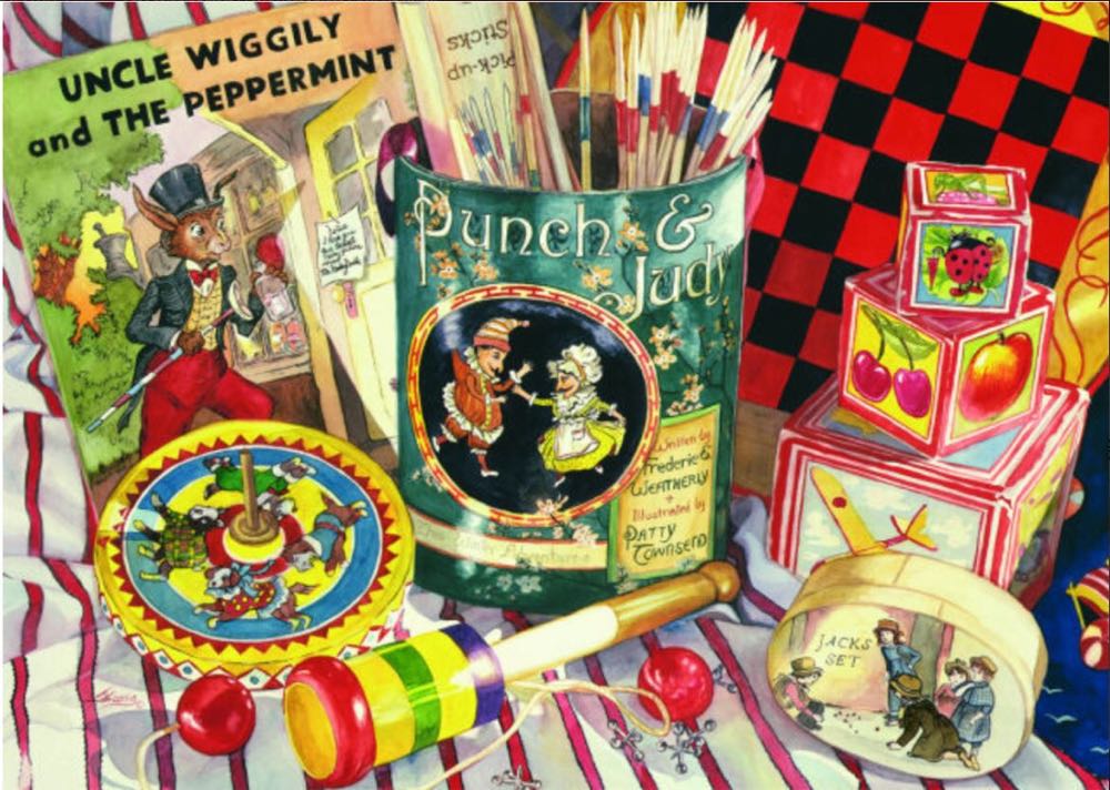 Uncle Wiggily - Gibsons puzzle collectible - Main Image 2