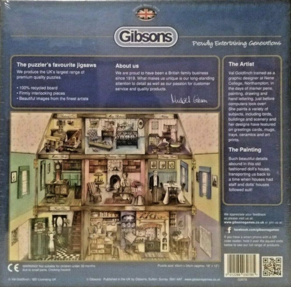 Upstairs & Downstairs - Gibsons 🇬🇧 puzzle collectible [Barcode 5012269030785] - Main Image 2