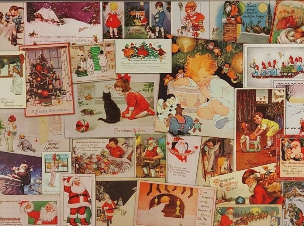 Vintage Christmas - Gibsons puzzle collectible [Barcode 5012269005059] - Main Image 3