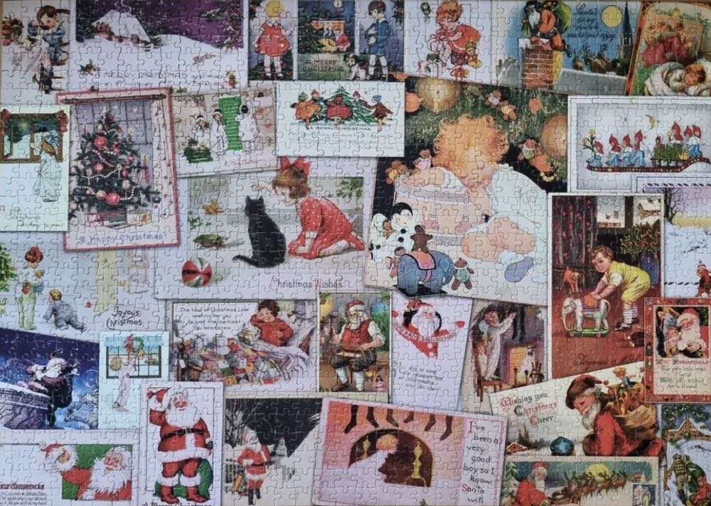 Vintage Christmas - Gibsons puzzle collectible [Barcode 5012269005059] - Main Image 4