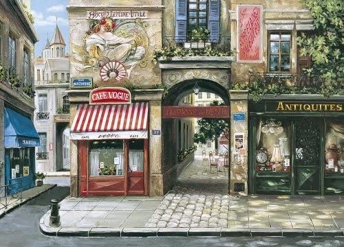 Vogue Cafe - Gibsons puzzle collectible [Barcode 5012269008098] - Main Image 3