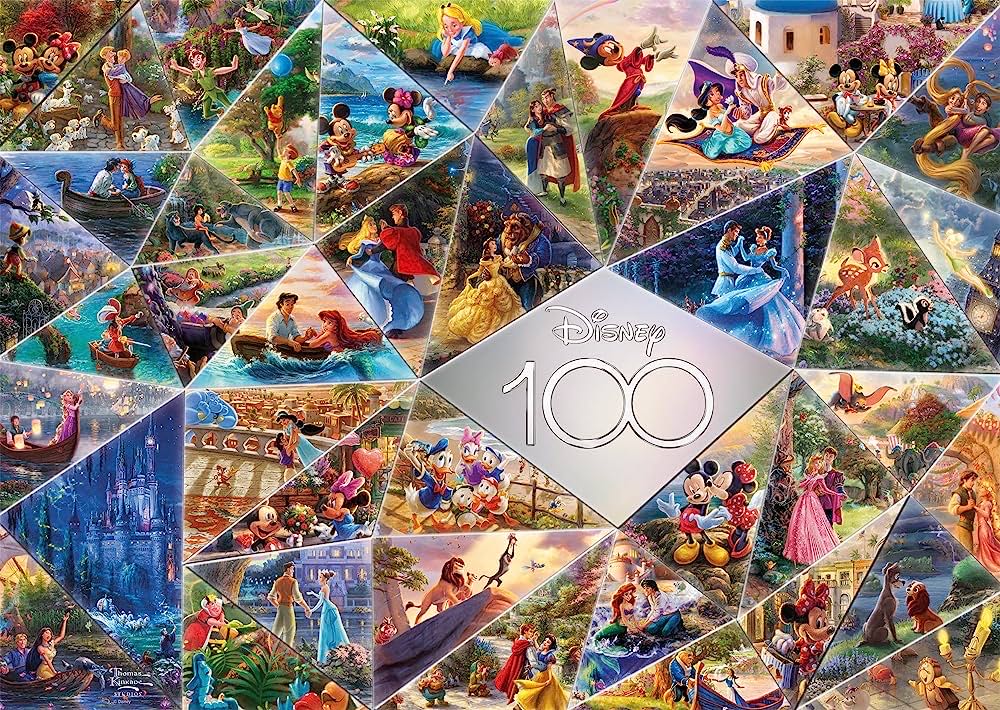 Disney 100th Celebration Mosaic - Schmidt puzzle collectible [Barcode 4001504575960] - Main Image 2