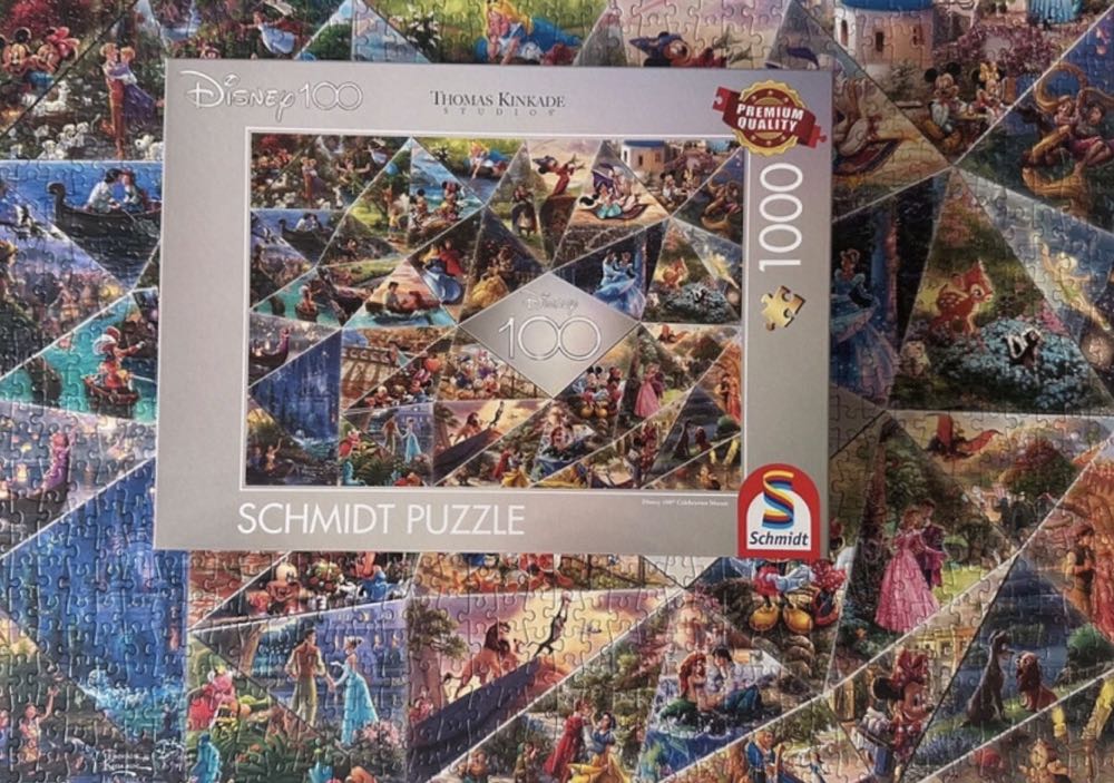 Disney 100th Celebration Mosaic - Schmidt puzzle collectible [Barcode 4001504575960] - Main Image 4