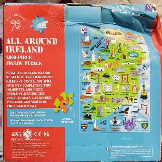 All Around Ireland  - Professor Puzzle puzzle collectible - Main Image 2