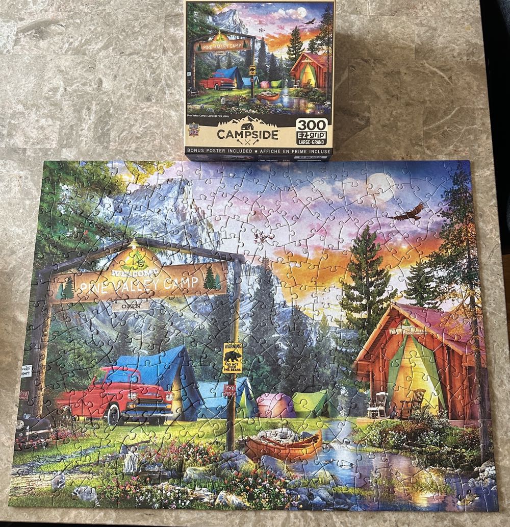 Pine Valley Camp (0) - MasterPieces puzzle collectible [Barcode 705988322211] - Main Image 2