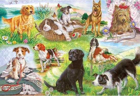 Wagging Tails - Gibsons puzzle collectible [Barcode 5012269030358] - Main Image 3