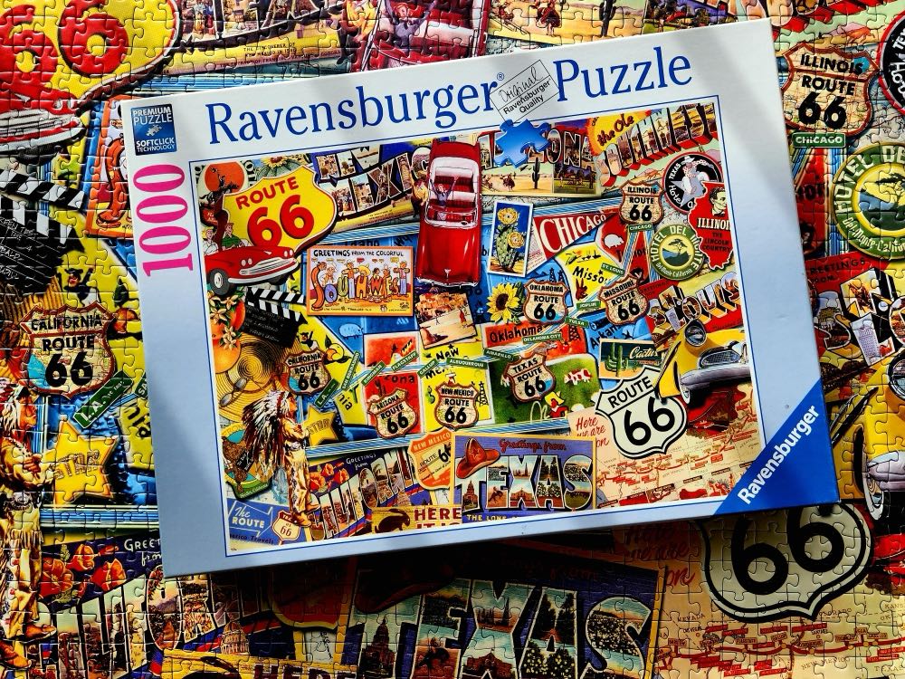 Route 66 - Ravensburger puzzle collectible [Barcode 4005556194094] - Main Image 4