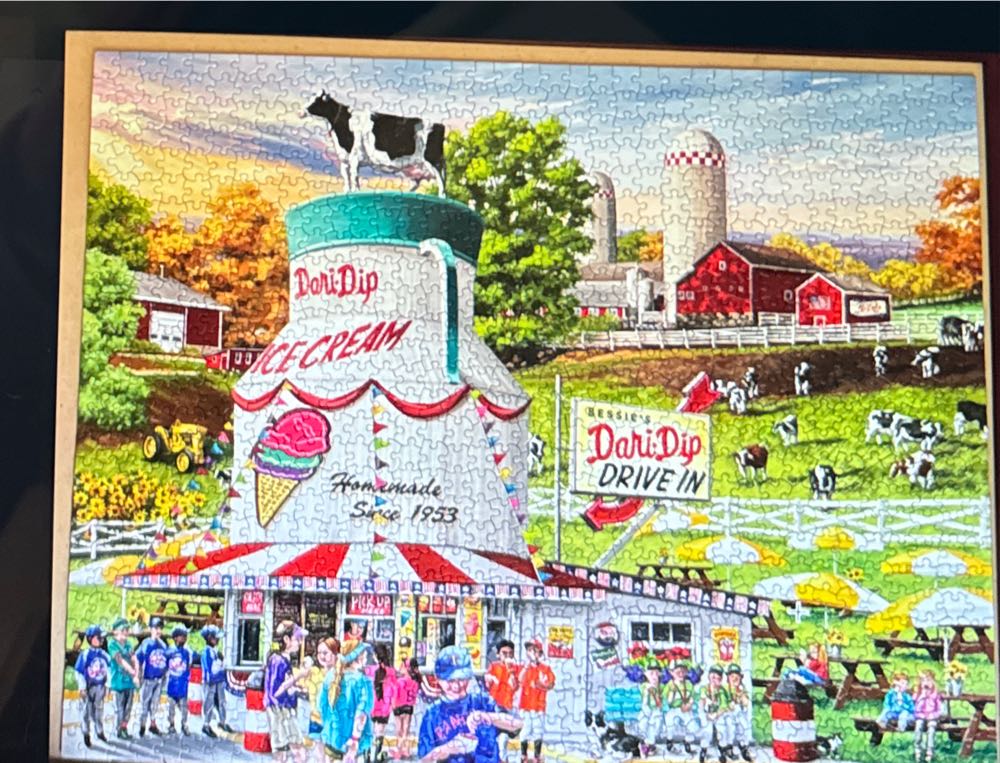 Dairy Bar - White Mountain puzzle collectible - Main Image 2