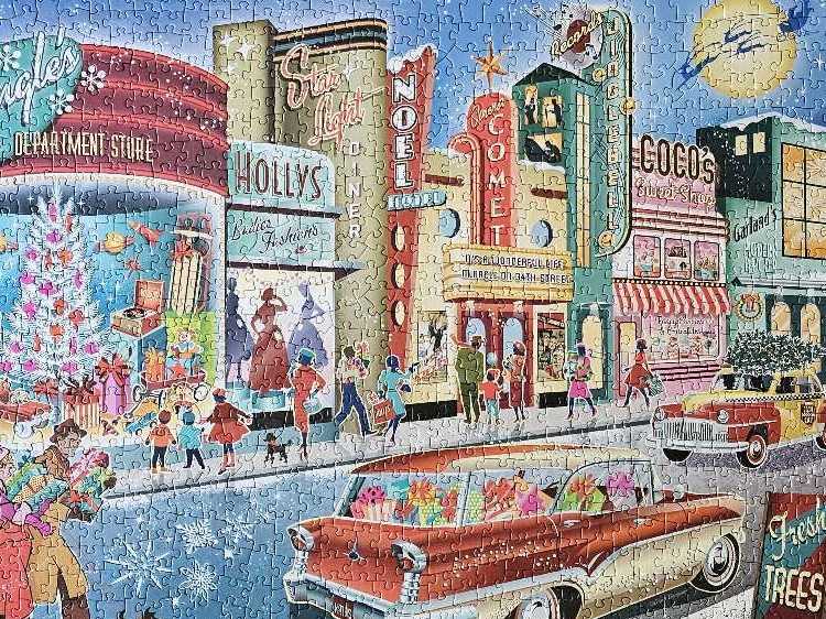 Vintage Main Street - Cobble Hill puzzle collectible [Barcode 625012402187] - Main Image 2