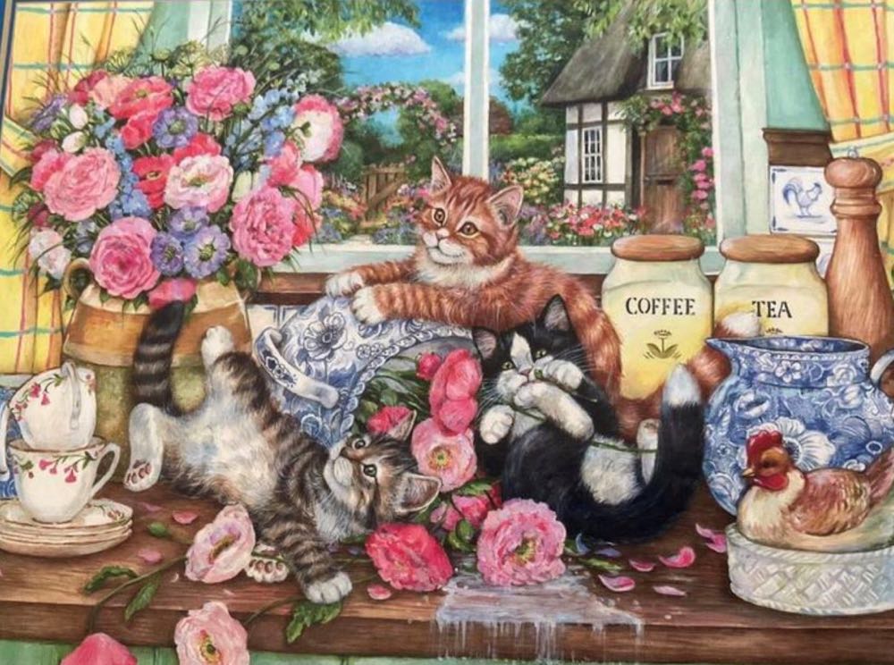 When The Mouse Is Away - Gibsons 🇬🇧 puzzle collectible [Barcode 5012269060133] - Main Image 3