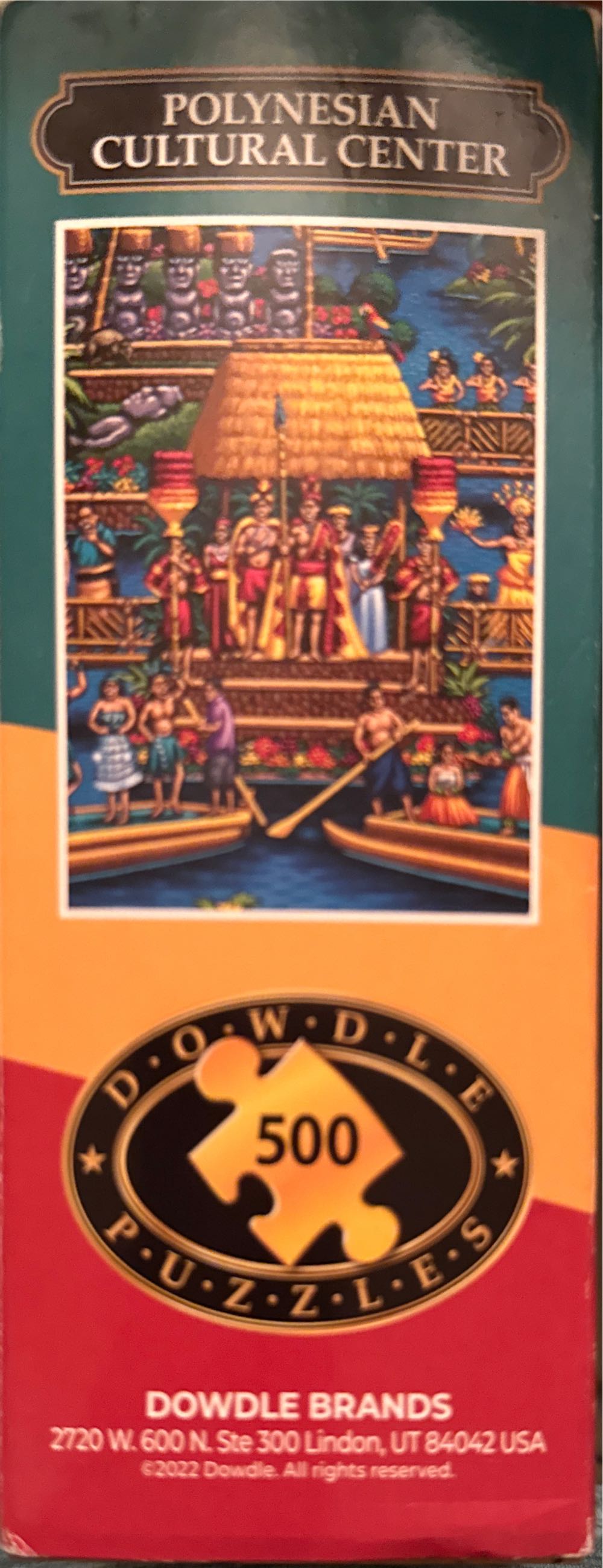 Polynesian Cultural Center - Dowdle Folk Art 🇺🇸 puzzle collectible [Barcode 671095002462] - Main Image 4