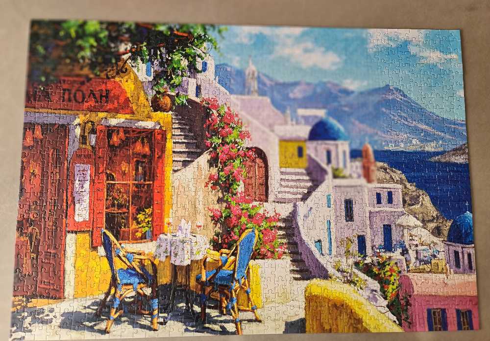 *Afternoon On The Argean Sea 😁 COMPLETED 20/06/2023 - Castorland puzzle collectible - Main Image 2