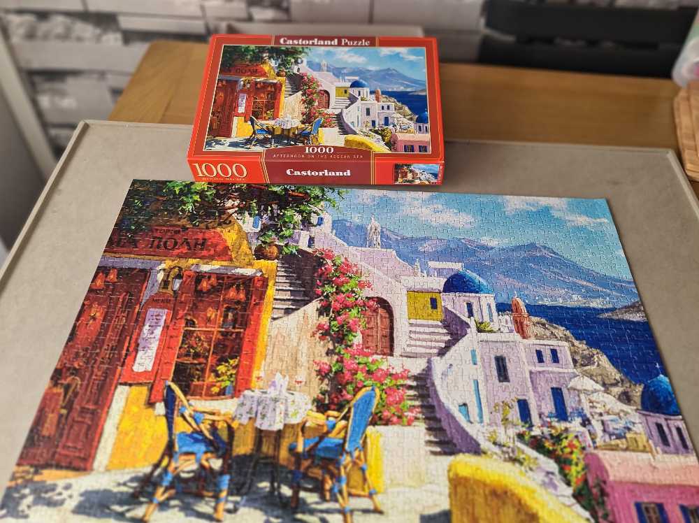 *Afternoon On The Argean Sea 😁 COMPLETED 20/06/2023 - Castorland puzzle collectible - Main Image 3