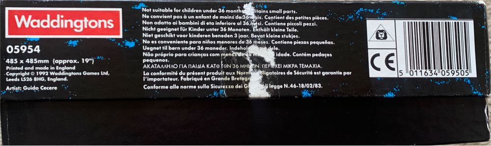 Guido Cecere Collections GOLD - Waddingtons puzzle collectible - Main Image 4