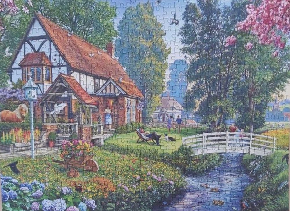 Deckchair Dreaming - Gibsons puzzle collectible [Barcode 5012269031140] - Main Image 3