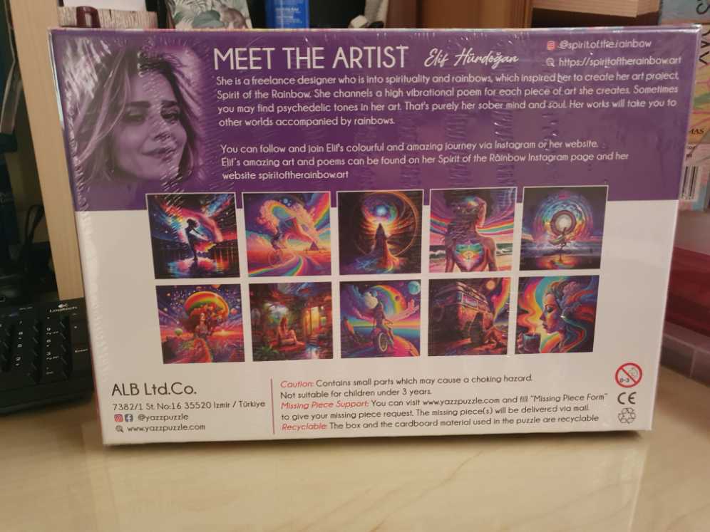 Fly With Flowers - Yazz Puzzle puzzle collectible [Barcode 8699375068146] - Main Image 2