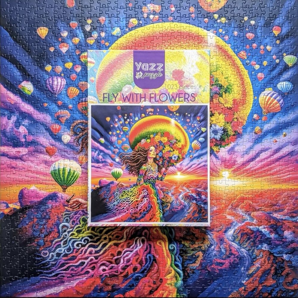 Fly With Flowers - Yazz Puzzle puzzle collectible [Barcode 8699375068146] - Main Image 4