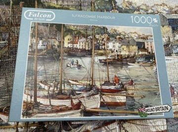 Ilfracombe Harbour, Devon - Falcon de luxe puzzle collectible [Barcode 8710126110737] - Main Image 4