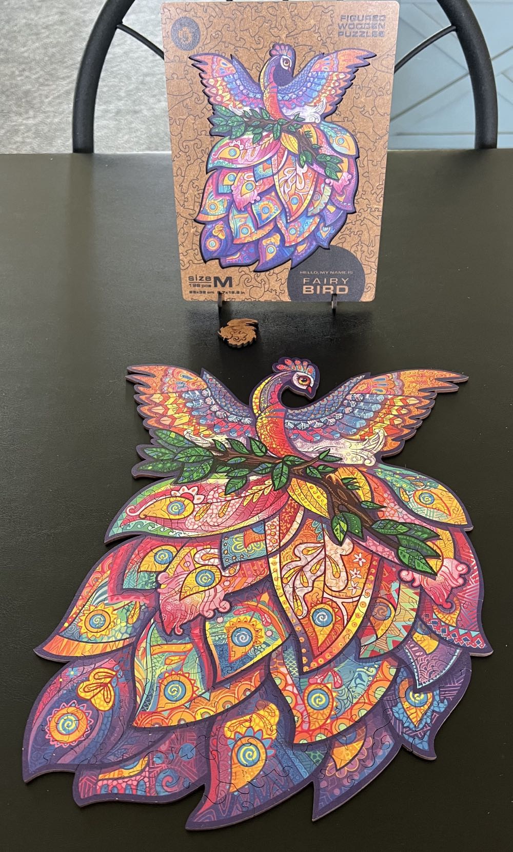 Fairy Bird - 411, 6/12/23-SOLD - Unidragon puzzle collectible [Barcode 4620755026184] - Main Image 3