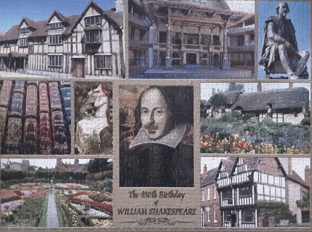 Birthday Of William Shakespeare 450th - Falcon de luxe puzzle collectible [Barcode 8710126110508] - Main Image 3