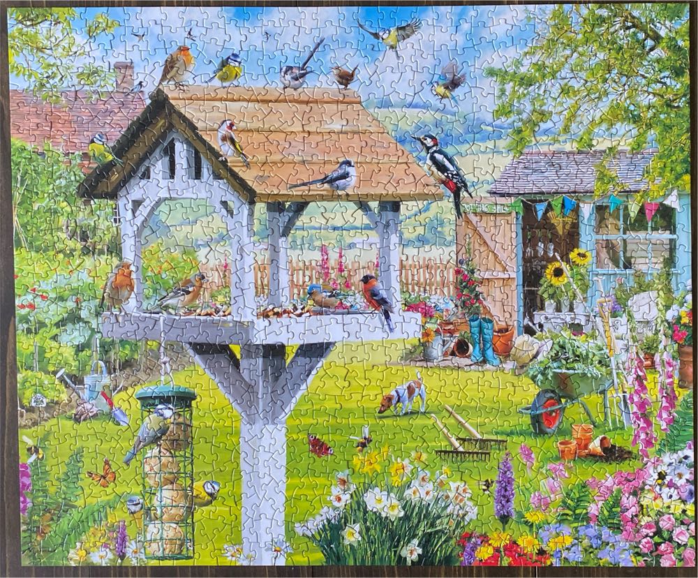 Garden Birds - Spilsbury 🇺🇸 puzzle collectible [Barcode 810061445517] - Main Image 3