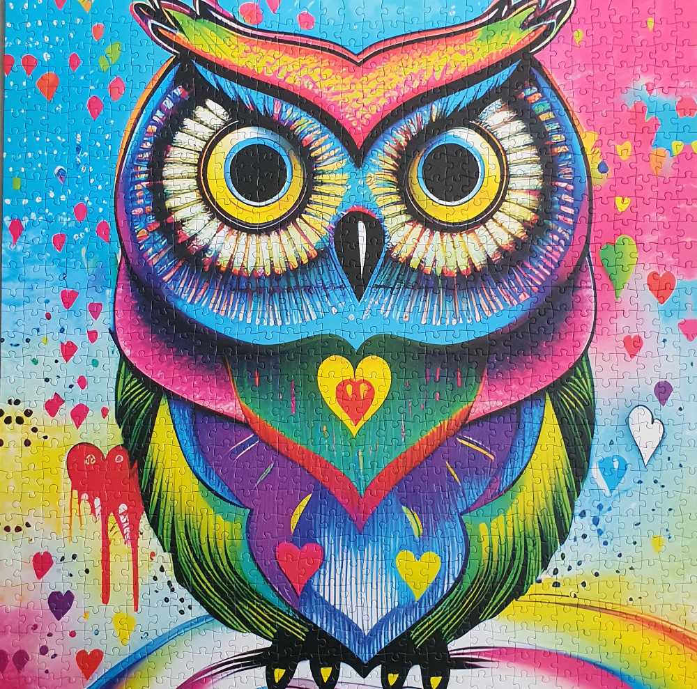 Pop-art Owl - Yazz Puzzle puzzle collectible [Barcode 8699375067583] - Main Image 2