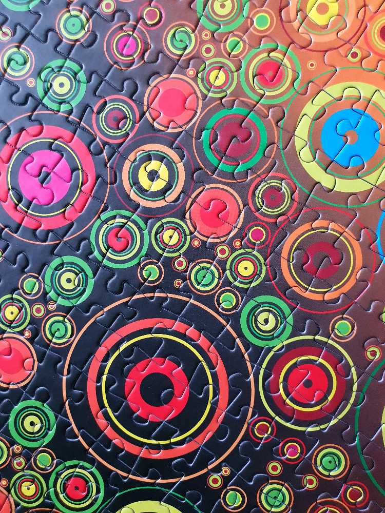 Abstract Flowers - Yazz puzzle collectible [Barcode 8699375067606] - Main Image 3