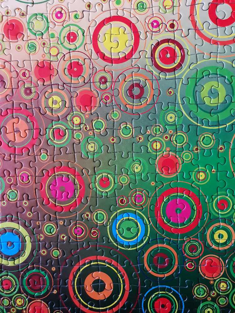 Abstract Flowers - Yazz puzzle collectible [Barcode 8699375067606] - Main Image 4