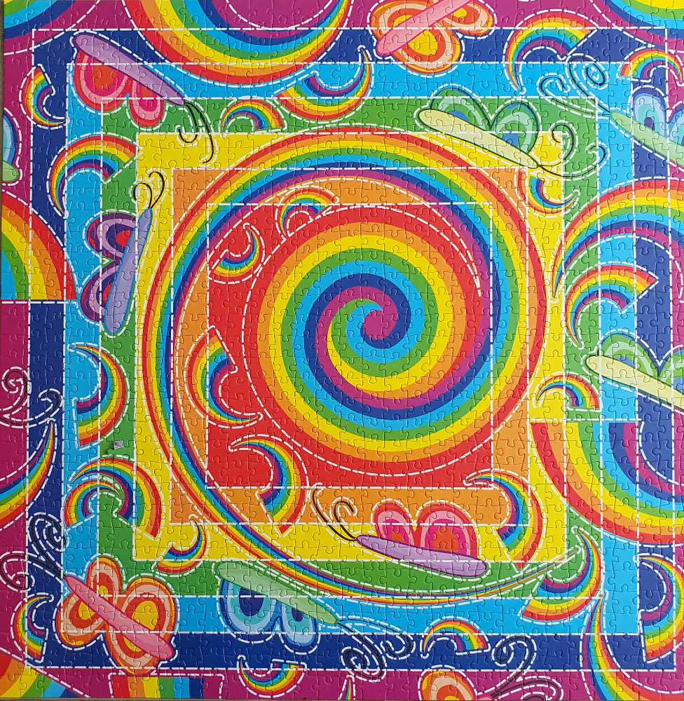 Rainbow & Butterflies - Yazz Puzzle puzzle collectible [Barcode 8699375068078] - Main Image 2