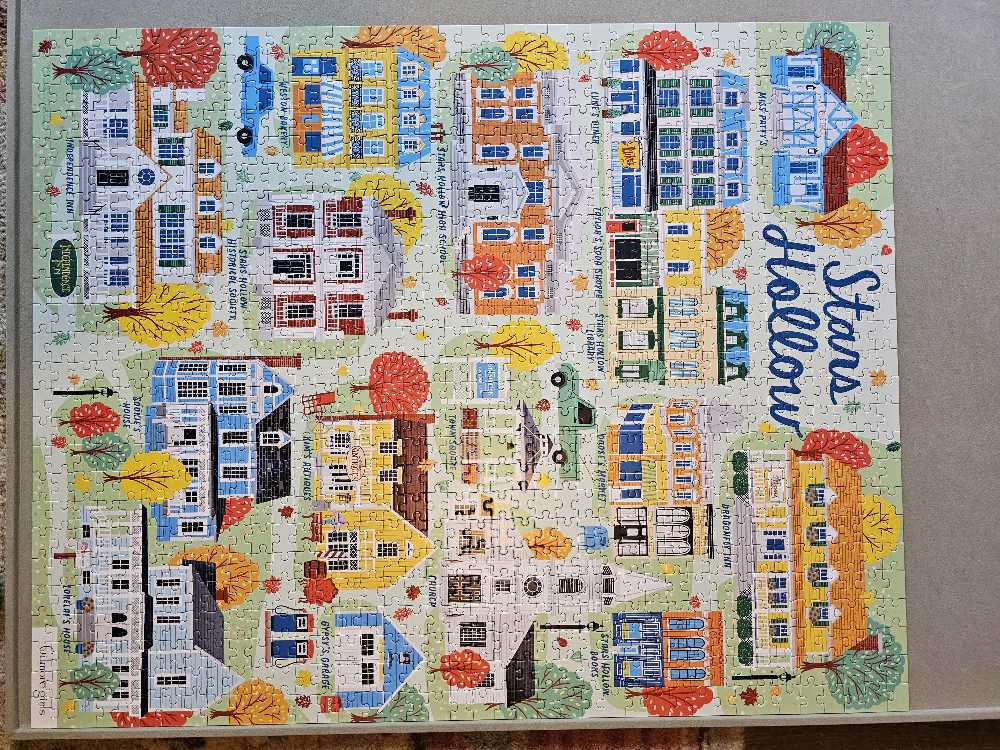 Stars Hollow - Hallmark puzzle collectible [Barcode 763795828722] - Main Image 2