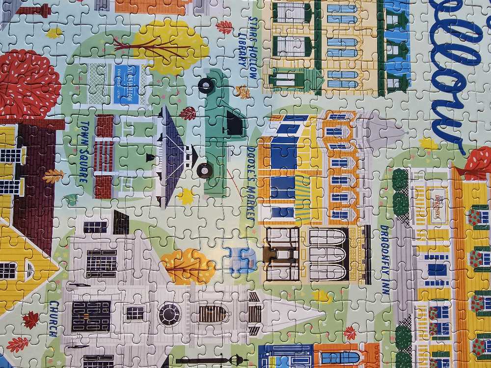 Stars Hollow - Hallmark puzzle collectible [Barcode 763795828722] - Main Image 4