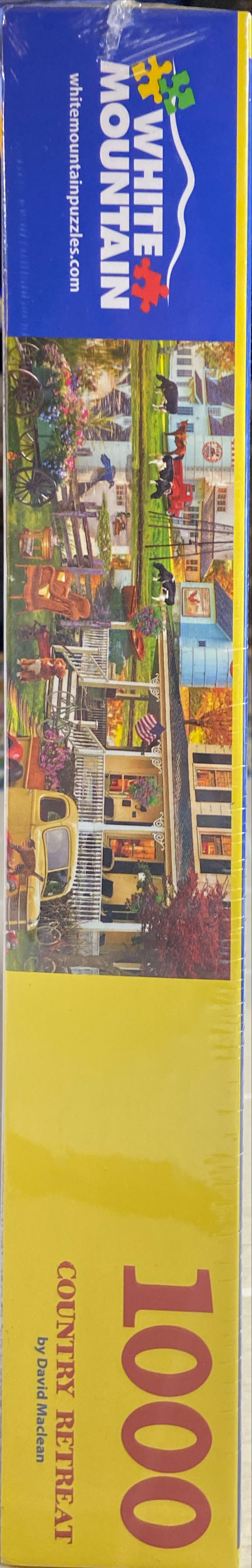 Country Retreat - White Mountain puzzle collectible [Barcode 724819266746] - Main Image 4