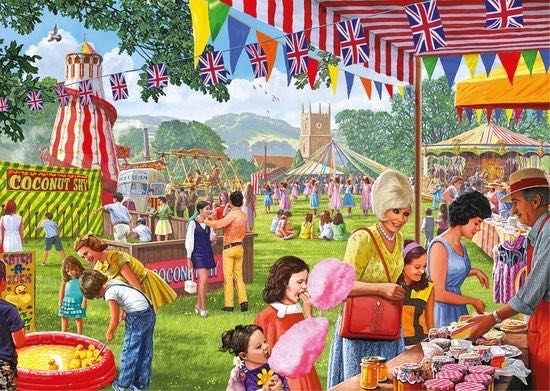 Sixties Summer Fete - Falcon de luxe puzzle collectible [Barcode 8710126111680] - Main Image 3