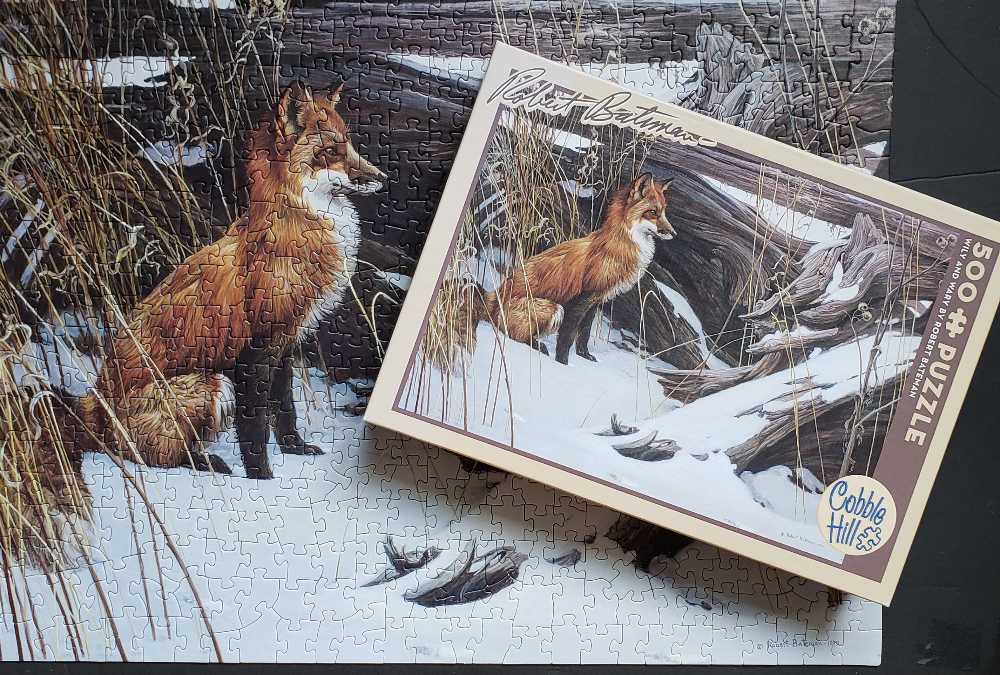 Wily And Wary (25BC-00NN) - Cobble Hill puzzle collectible [Barcode 625012521178] - Main Image 3