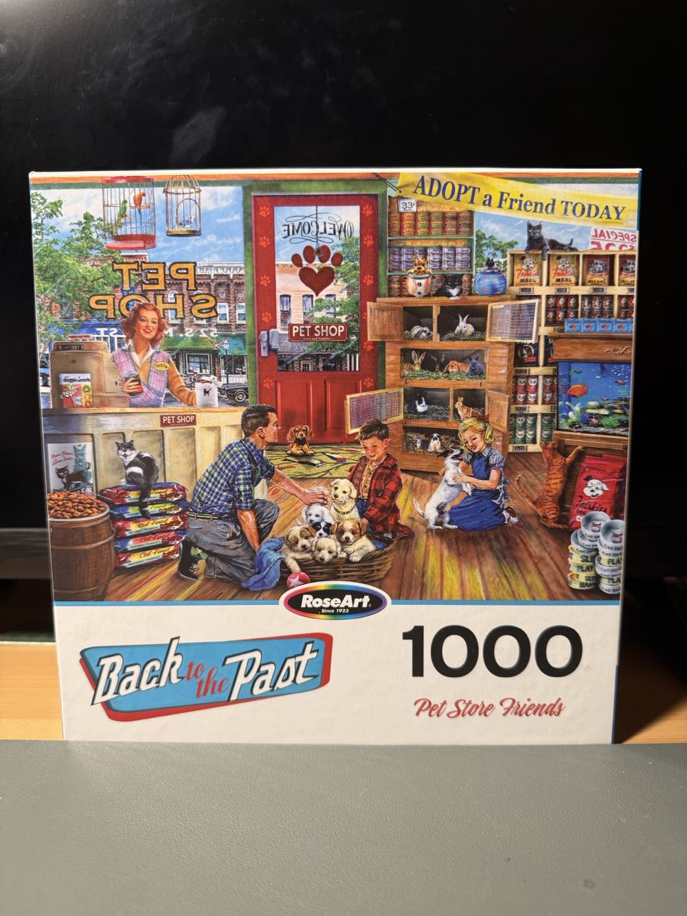 Back to the Past:Pet Store Friends - Rose Art puzzle collectible [Barcode 4895145458894] - Main Image 2