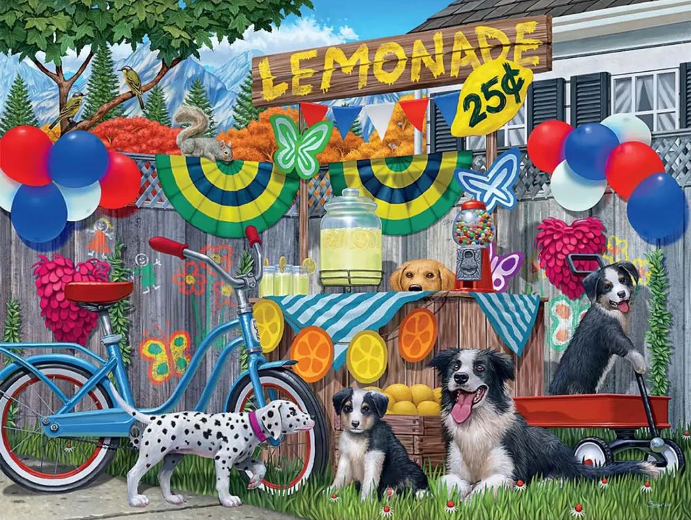 Dog Days: Lemonade Pups - Buffalo puzzle collectible - Main Image 2