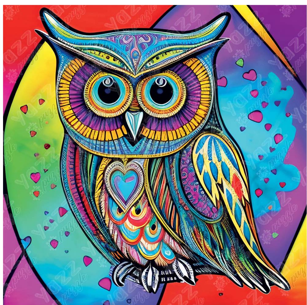BoHo Owl - Yazz puzzle collectible [Barcode 8699375067781] - Main Image 2