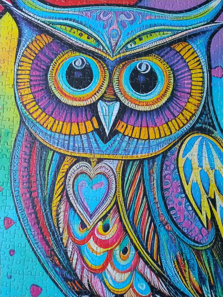 BoHo Owl - Yazz puzzle collectible [Barcode 8699375067781] - Main Image 3