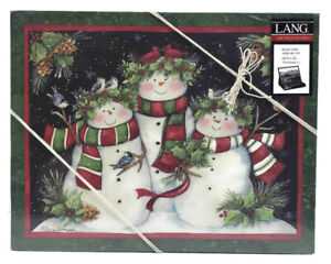 Snowmen Family - Lang puzzle collectible [Barcode 739744138808] - Main Image 1