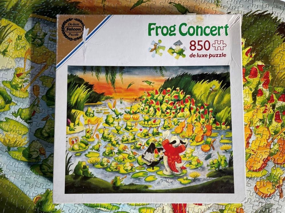 Frog Concert  puzzle collectible - Main Image 4