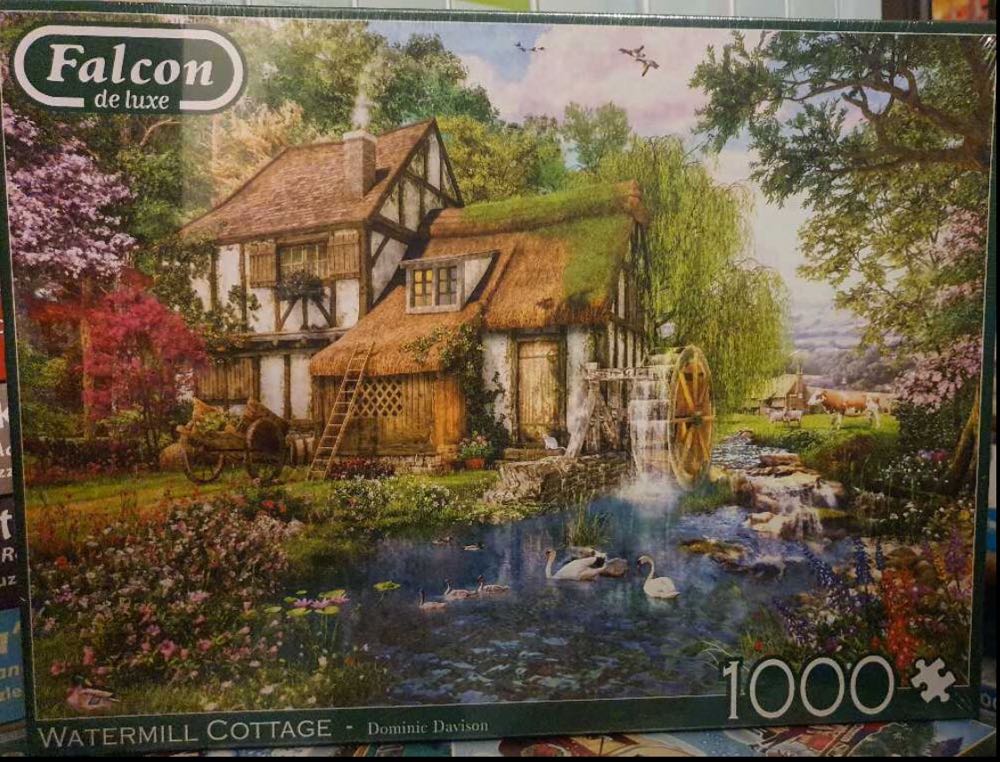 Watermill Cottage - Falcon de luxe puzzle collectible [Barcode 8710126113738] - Main Image 4
