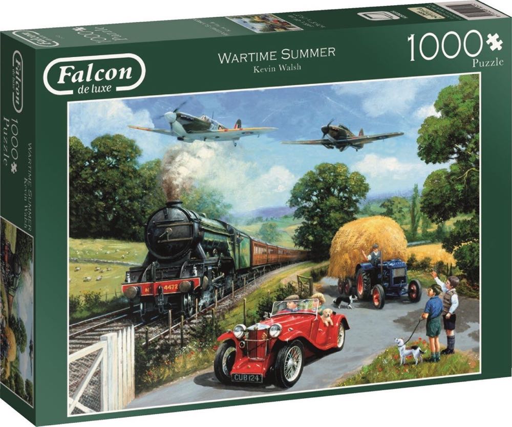 Wartime Summer (Saskia Lenen) - Falcon de luxe puzzle collectible [Barcode 8710126110454] - Main Image 4