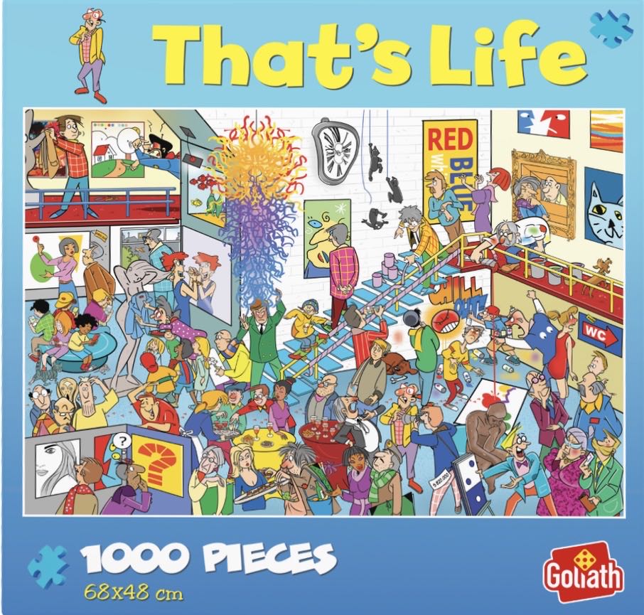 Areaware Gradient Puzzle Black White