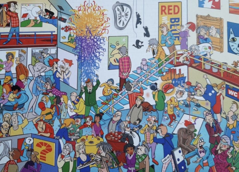 Art Gallery 🟦 - Goliath That’s life puzzle collectible [Barcode 8720077229099] - Main Image 2