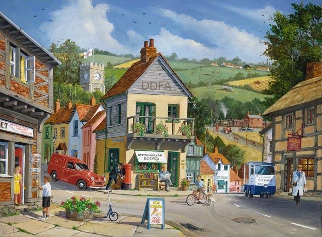 Village Life Scannen - Falcon de luxe puzzle collectible - Main Image 2