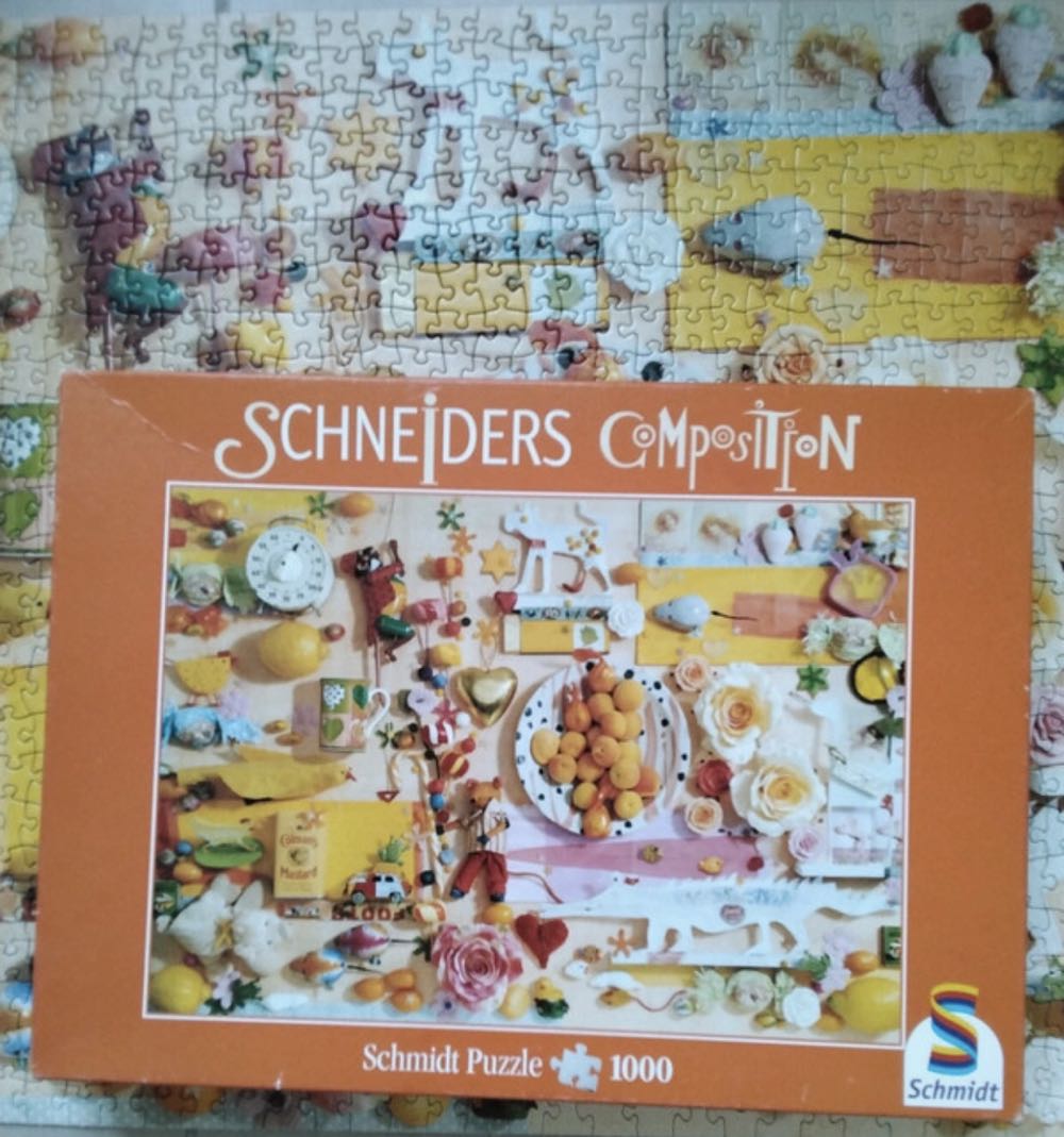 Schneiders Composition Apricot Season Komt Van Ada Hoge Kroeze - Schmidt Puzzle puzzle collectible - Main Image 4