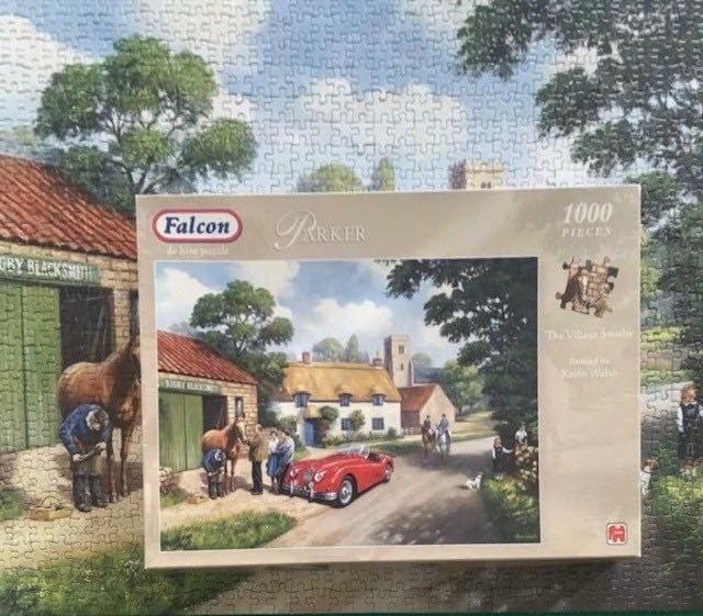 The Village Smithy - Falcon de luxe puzzle collectible [Barcode 8710126154687] - Main Image 4