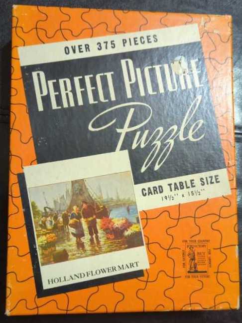 Holland Flower Mart  puzzle collectible - Main Image 1