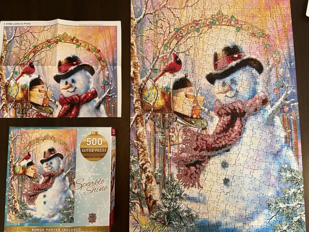 Letters To Frosty - MasterPieces puzzle collectible [Barcode 705988602382] - Main Image 2